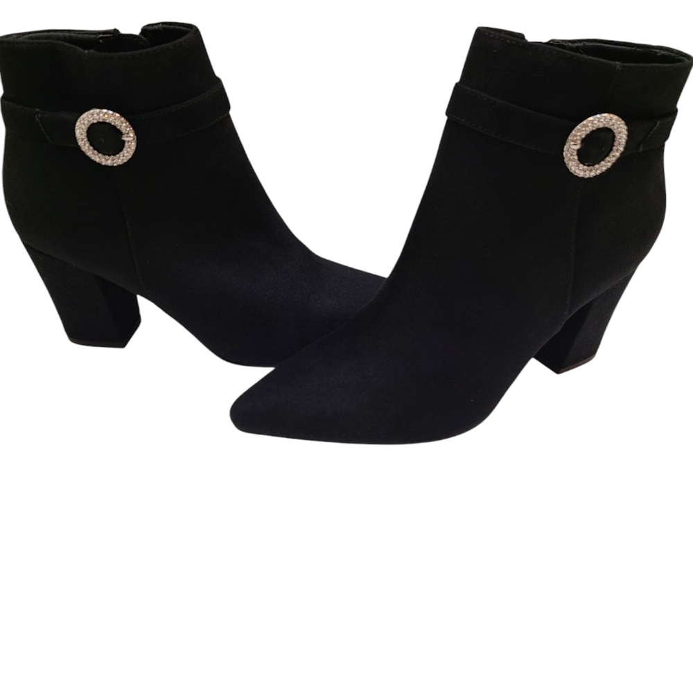 LifeStride $110 Sparkle BOOTIES NWOB SZ 6M